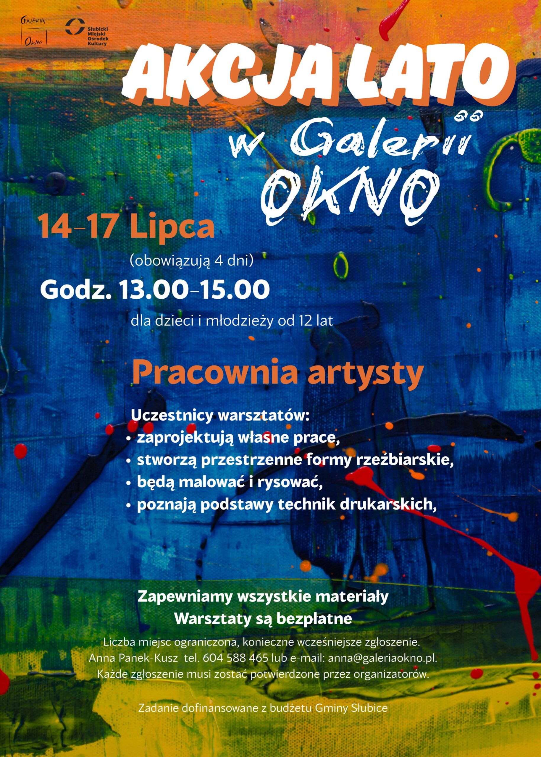 Akcja lato w Galerii OKNO  