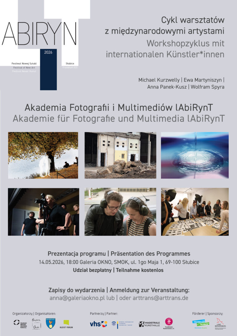 Prezentacja programu Akademii Fotografii i Multimediów lAbiRynT